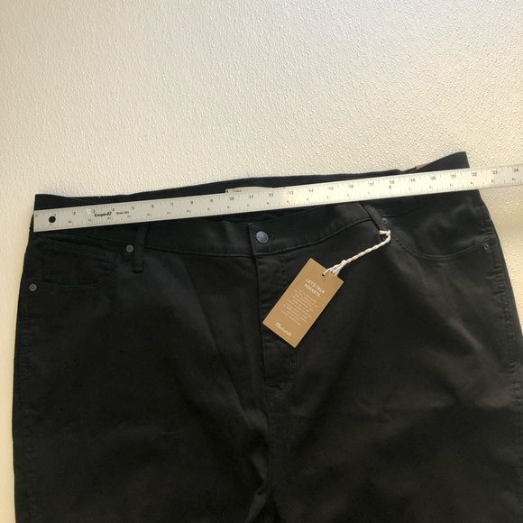 Madewell Petite 10" High-Rise Skinny Jeans in Carbondale Wash Size 37 Petite - Picture 9 of 13